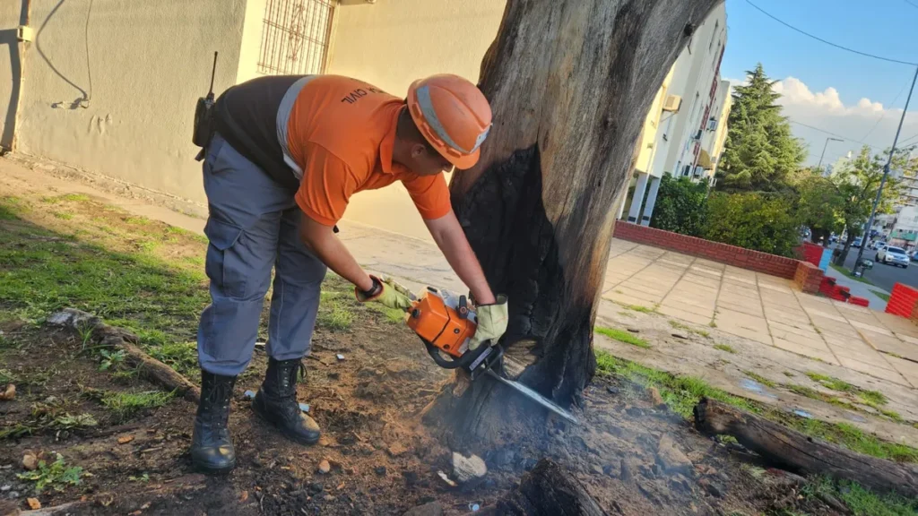 incendio en Escalada